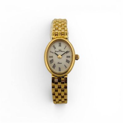 YONGER & BRESSON Montre bracelet de dame en or (750) à boîti…