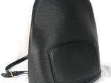 louis vuitton backpack in black epi leather