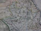 a map of the country of france on the table