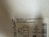 a label on the back of a white shirt