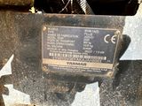 a close up of a sign on a machine