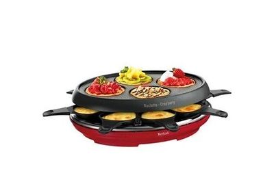 Raclette Tefal COLORMANIA 8 Personnes + Fonction CrÃªpiÃ¨re …
