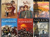 four books on the cover of a series of historical books