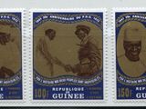 quatre timbres représentant des hommes et des femmes