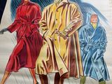 an image of a poster advertising a couple of women in coats
