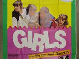 the poster for the movie girls is hanging on the wall