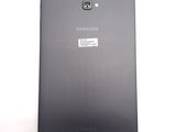 the back of a black samsung galaxy note 2 with a sticker on it