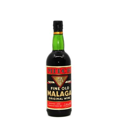 une bouteille de whisky « Old Malaga Original » de grande qualité