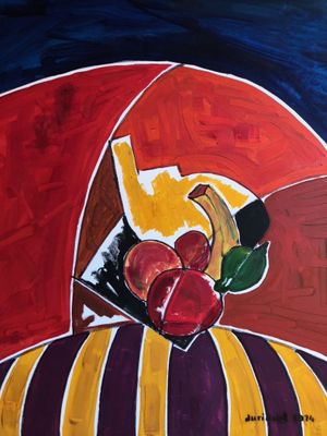 DURIAUD Christian (1944) Five Fruits, 1974