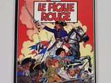 une image représentant un livre sur lequel figure l'illustration d'un homme à cheval devant une foule de personnes