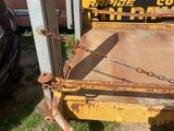 a sign that says corn dog on the side of a trailer