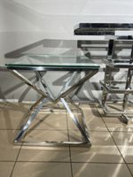 Ensemble comprenant une console et deux bouts de canapé en m… (photo 3)