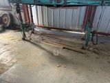 a table that is sitting inside of a building