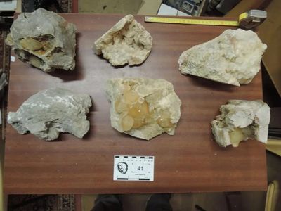 41.49 - Lot Calcite .2 - 3 Euro