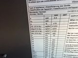 a picture of a label on the side of a machine