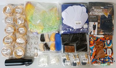 a lot of items that are on the table