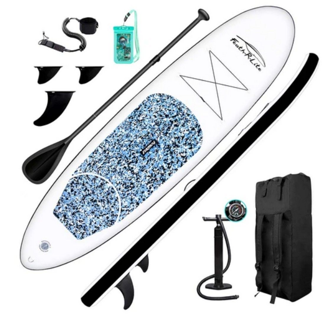 KIT STAND UP PADDLE GONFLABLE 335cm FUNWATER REF : SUPFR04A Prix constaté : 222 €
