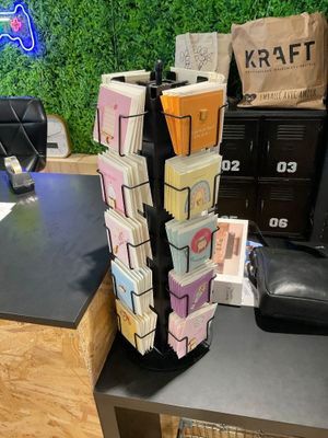 a desk with a bunch of books on it