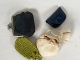 three items that are sitting on a white surface