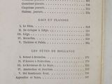 an old book with a list of items on it