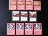 beaucoup de cartes sur la table