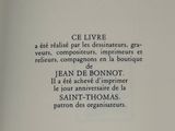une photo d'un poème écrit en français sur un livre