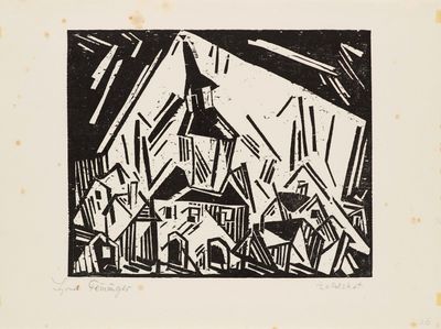 an image of a black and white drawing of a building