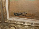 a picture of a painting on the wall of a building