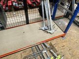 a lot of tools that are on the floor in the warehouse