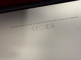 a close up of a laptop screen with a text on it