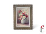 a picture of a painting of flowers in a vase