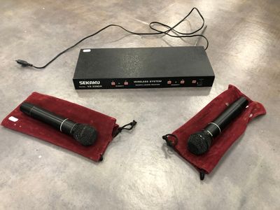 Sekaku a set of 2 microphones and wireless system 76581934 44