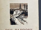 the cover of a book with a picture of a church in the background