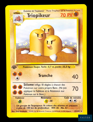 une photo d'une carte Pokémon sur laquelle figurent deux œufs