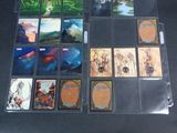 a lot of cards on the table with a lot of them