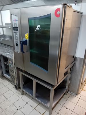 an image of a commercial oven in a commercial kitchen
