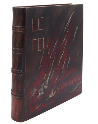 BARBUSSE (Henri). Le Feu (Journal d'une escouade). Paris, Ga…