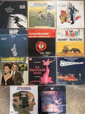a lot of movies that are sitting on the floor