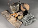 many items that are sitting on the table together