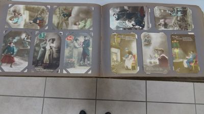 Album de 440 cartes postales de la Guerre 1914-1918 : cartes…