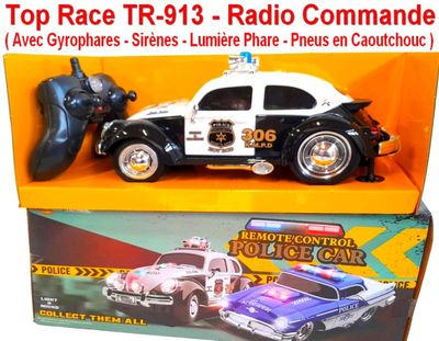 Voiture Police ( NEUVE ) Grand Modèle - Radio Commande Top R…
