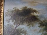 a picture of a painting on the wall of a room