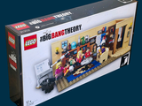 une boîte de Lego contenant un coffret « The Big Bang Theory »