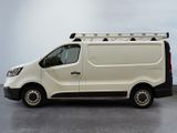 a white van that is parked in a room