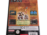 a back cover of a video game with a picture of a cat