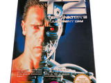 a close up of a video game with a robot on the cover