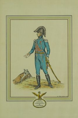Lot : - 1814 Carabinier ; 1809 Aide de Camp du Major Général…