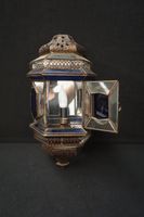 Lanterne murale marocaine - fabriquée à la main en métal cou… (photo 3)