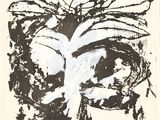 une image représentant un dessin en noir et blanc d'un papillon