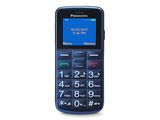 un téléphone portable bleu avec un écran bleu sur fond blanc